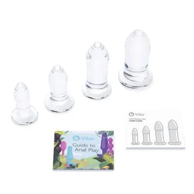 bVibe Glass Anal Dilators Set Landco Anal