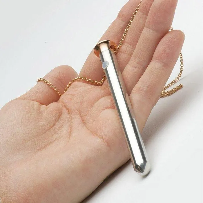 vendorunknown Vibrators Vesper Pendant Necklace Vibrator Rose Gold by Crave