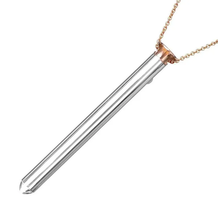vendorunknown Vibrators Vesper Pendant Necklace Vibrator Rose Gold by Crave