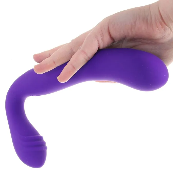 CalExotics Female Sex Toys Rechargeable Love Rider Strapless StrapOn in Purple