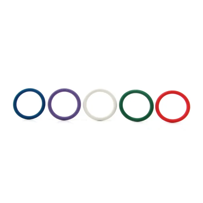 Spartacus Anal Rubber 125 Inch CRing 5 Pack in Rainbow Spartacus Anal Rubber 125 Inch CRing 5 Pack in Rainbow