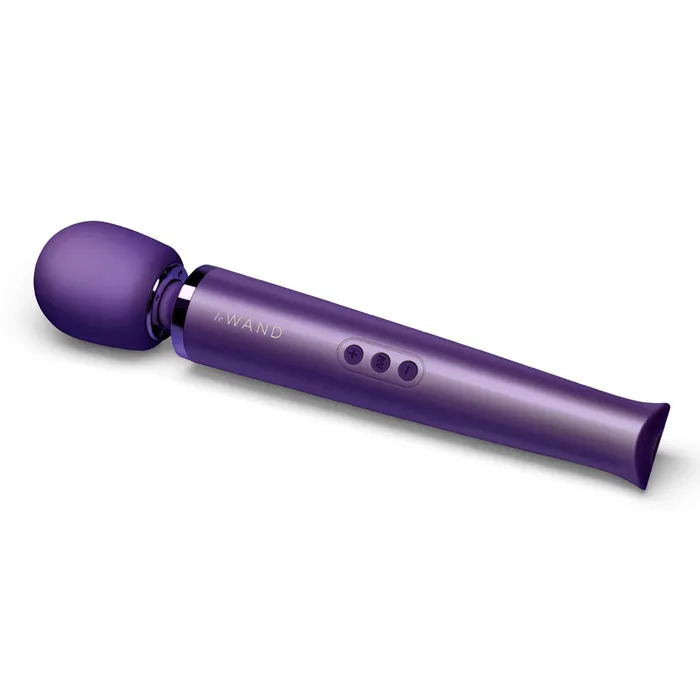 LE WAND Le Wand Original Rechargeable Wand Massager Purple Vibrators