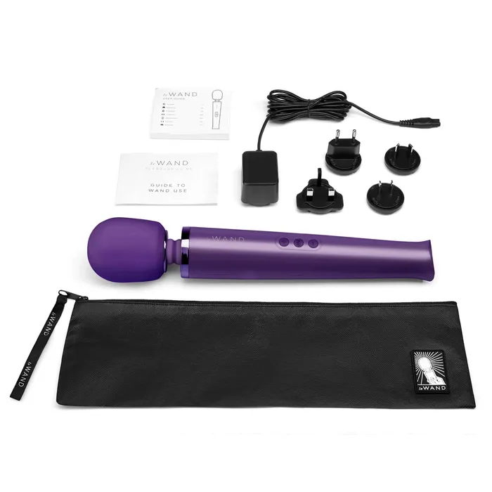 LE WAND Le Wand Original Rechargeable Wand Massager Purple Vibrators