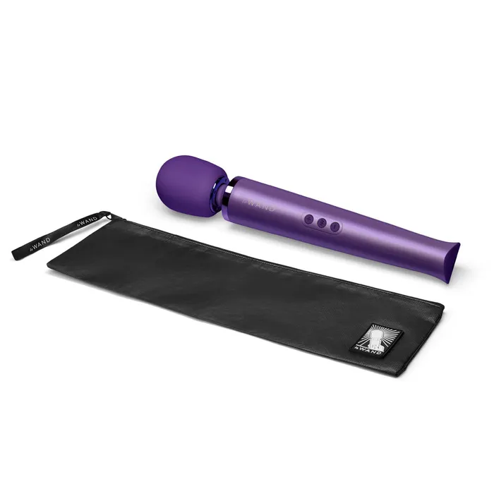 LE WAND Le Wand Original Rechargeable Wand Massager Purple Vibrators