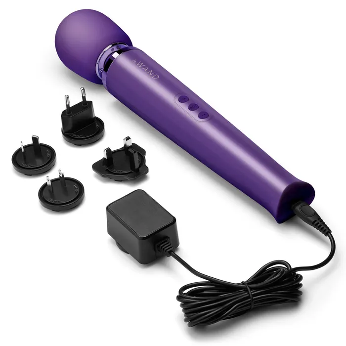 LE WAND Le Wand Original Rechargeable Wand Massager Purple Vibrators