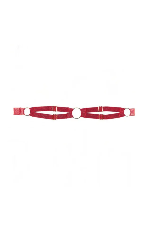 Male Sex Toys Allure Lingerie Allure Lingerie Accessories Collection Come with Me Leg Bands Assorted Colors OS