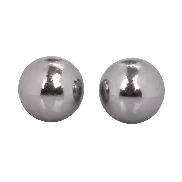 California Exotics Silver Kegel Balls In Presentation Box Silver California Exotics Female Sex Toys