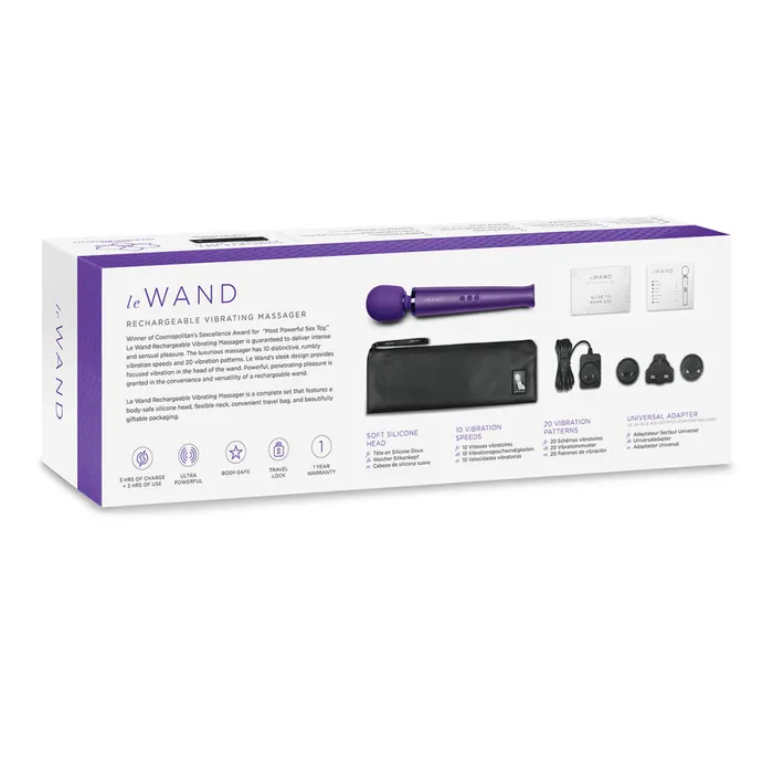 Le Wand Massager Grey Rechargeable Entrenue Vibrators