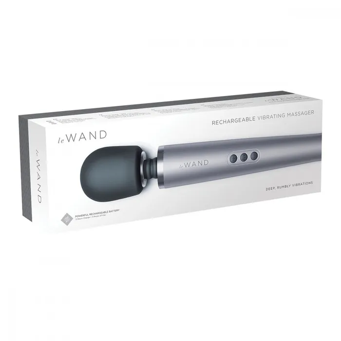 Le Wand Massager Grey Rechargeable Entrenue Vibrators