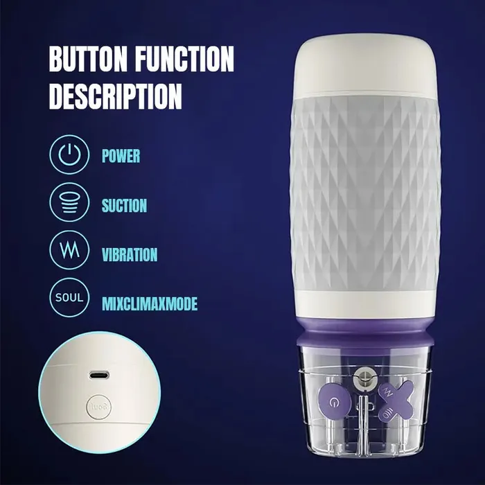 Inyarose Thousand Faces Sucking Masturbator Cup Male Sex Toys