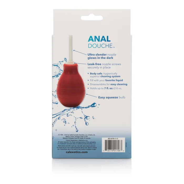 Anal CalExotics Anal Douche Red Anal CalExotics Anal Douche Red