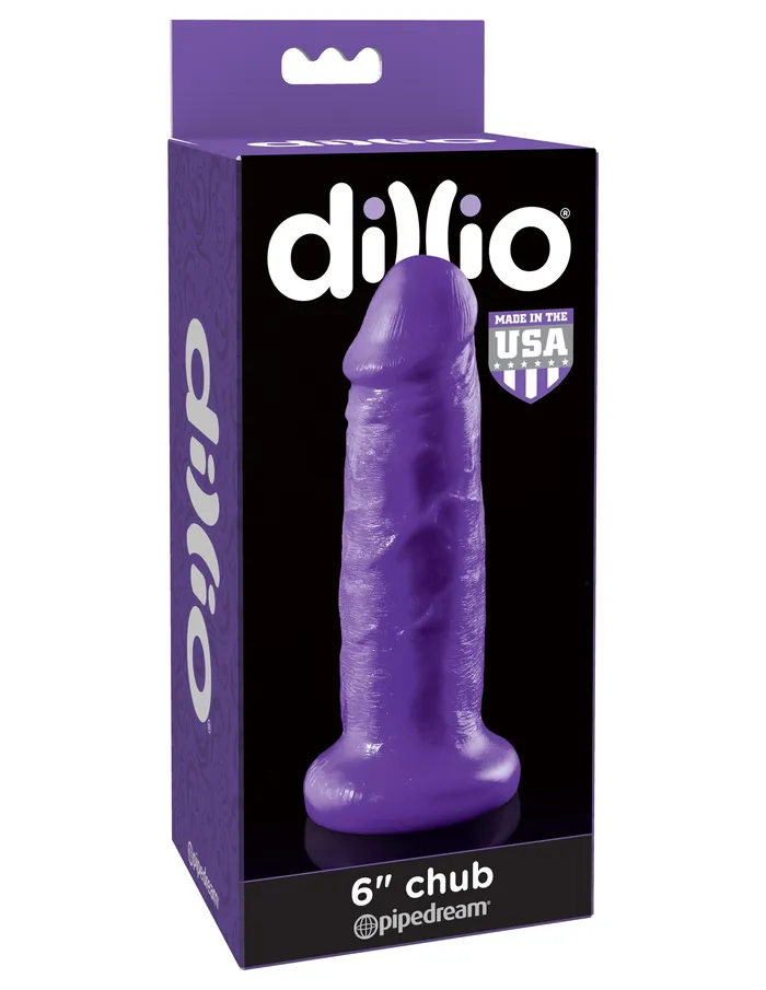 Anal Pipedream Dillio Purple 6 Inch Chub