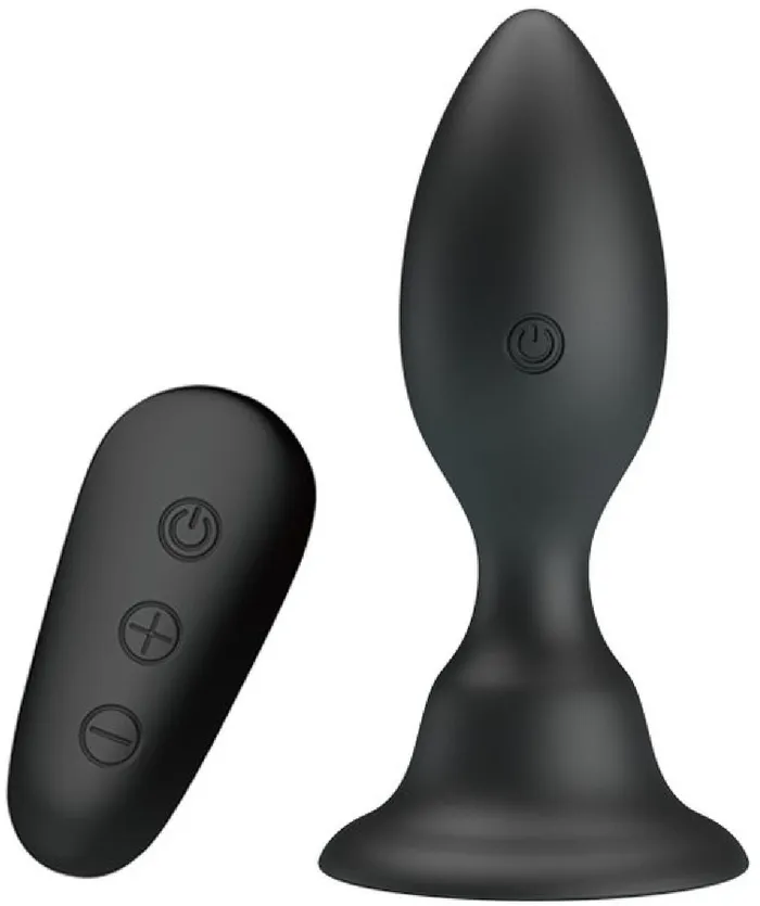 Anal Pretty Love Vibrating Anal Plug Black