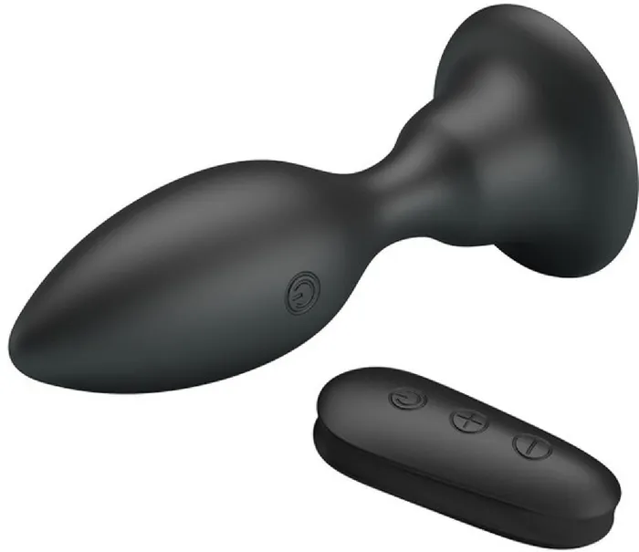 Anal Pretty Love Vibrating Anal Plug Black
