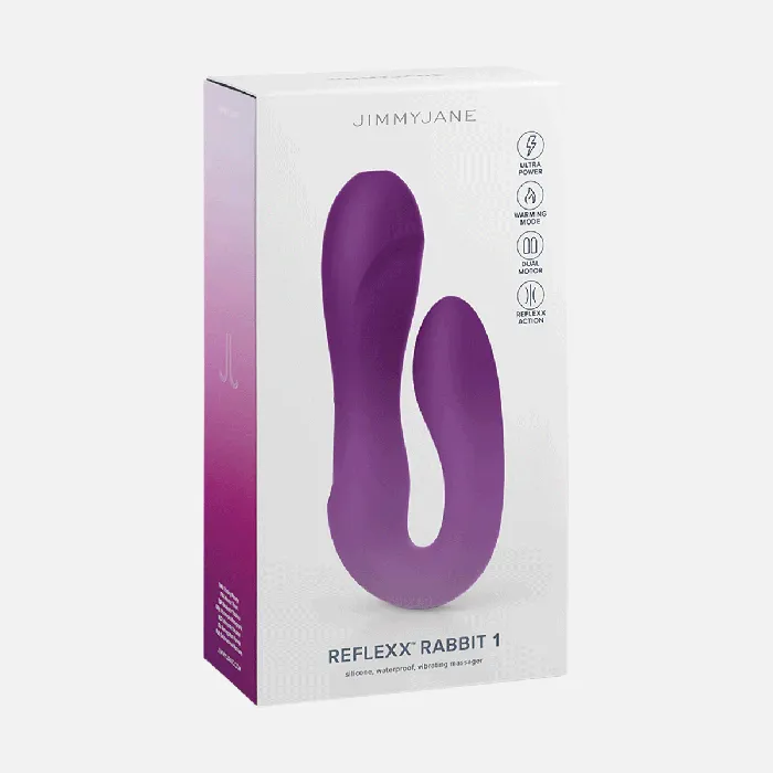 JJ Reflexx Rabbit Vibrator 1 Purple Jimmy Jane Vibrators JJ Reflexx Rabbit Vibrator 1 Purple Jimmy Jane Vibrators